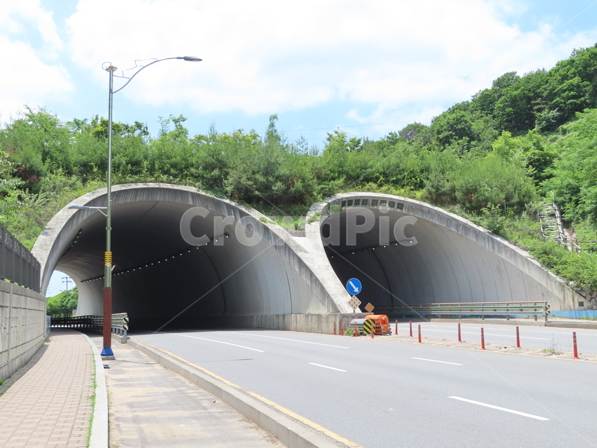 터널,구름,하늘,자연,흰색,파랑색,아름다움,풍경,tunnels,clouds,sky,nature,white,blue,beautiful,landscape
