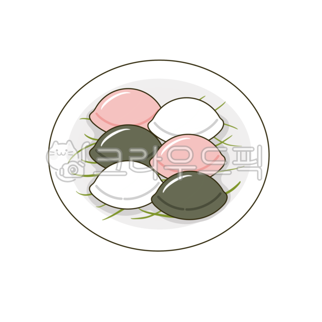 추석일러스트공모전,추석일러스트,송편일러스트,송편png,송편,떡,전통음식,명절음식,접시,추석,설날,제사,떡일러스트,음식,food
