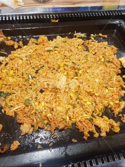 볶음밥,밥,김치,food,철판,음식