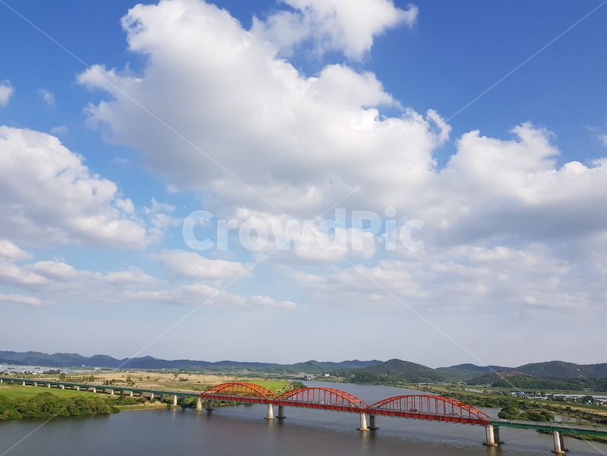 다리,하늘,구름,풀,시골,자연,자연,풍경,nature,landscape,water,물,outdoors,옥외