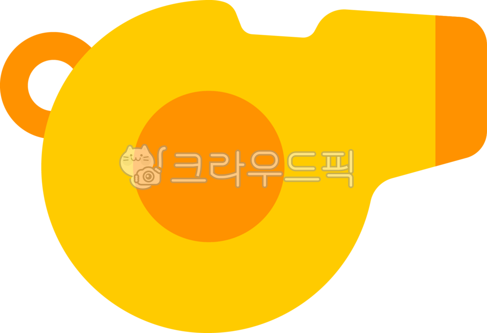 호루라기, 호각, 휘슬, 귀여운호루라기, 신호호각, 사진,이미지,일러스트,캘리그라피 - RAONI작가