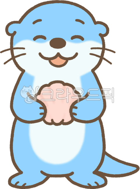 Otter,otter holding a shell,cute otter,smiling otter,playful otter,sea otter,shell,sitting otter,animal character,marine animal,cute animal,otter illustration,otter in nature,shell,waterside otter,happy otter,otter playing in water,otter 