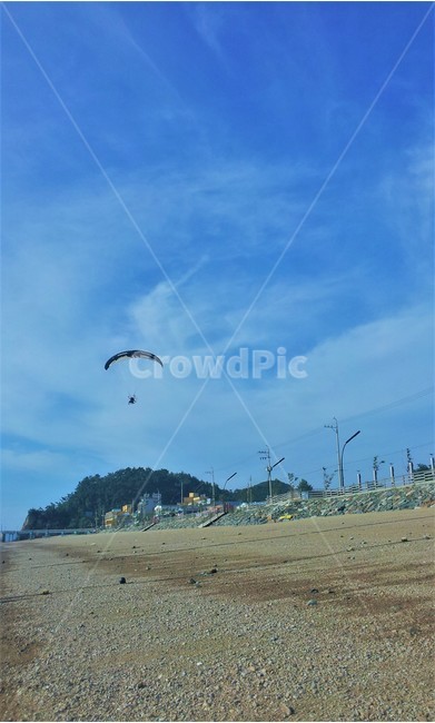 레저,활공,패러글라이딩,gliding,하늘,풍경