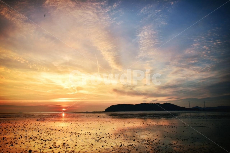 목섬,선재도,장노출,노을,일몰,자연,풍경,nature,landscape,한국자연풍경,한국자연경관,korea nature landscape,outdoors,옥외,sky,하늘