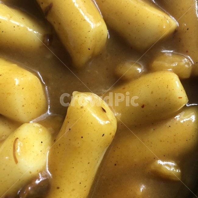 카레,떡볶이,카레떡볶이,맛있다,성공적