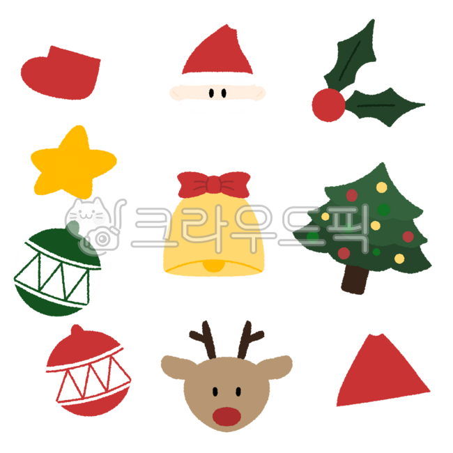 Christmas,Christmas decorations,Christmas stickers,Christmas props,Santa,Rudolph,Christmas tree,Christmas tree decorations,tree decorations,Christmas bells,Christmas ornaments,Christmas illustrations,Christmas drawings,Christmas decorations,