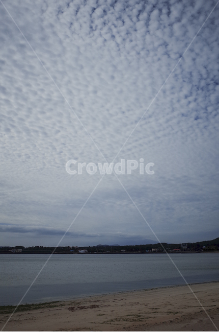 nature,자연,구름,양털구름,권적운,바다,해변,ocean,cloud,blue,sea,자연,풍경,nature,landscape