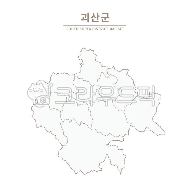 Goesan,Goesan-gun,Chungbuk Goesan,Goesan map,Goesan-gun map,Chungcheong-do,map,map illustration,region,Republic of Korea,district,administrative district,map,local illustration,administrative map,jurisdiction map,district map,city,provin