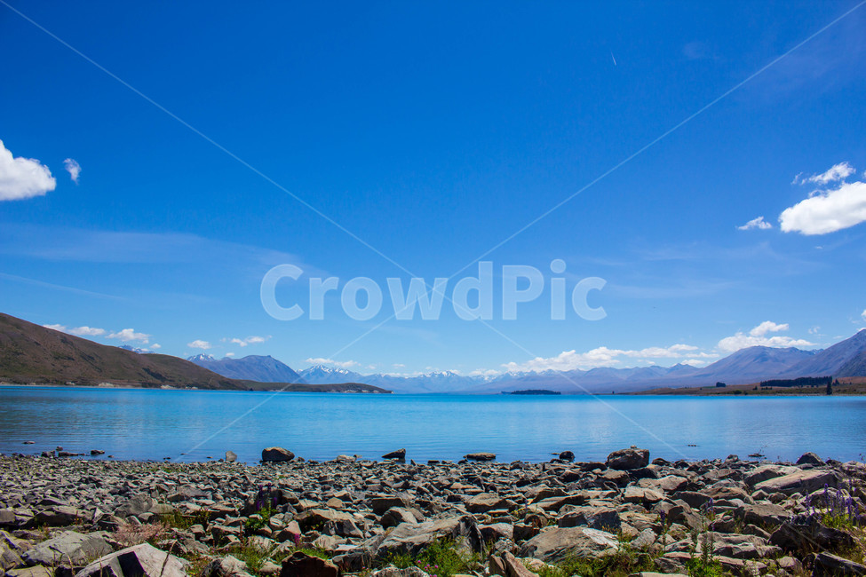 promontory,곶,outdoors,뉴질랜드,호주,호수,lake,파랑,blue,하늘,sky,산,자연,nature