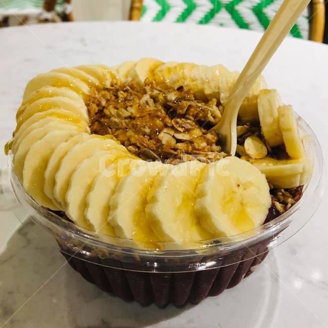 아사이베리,acaiberry,아사이볼,acaibowl,cake,플레이팅,plating,디저트,dessert,후식,예쁜,음식,food,보라색,purple,바나나,banana,hawaii,sweet,fruit,빙수,시원한,차가운,cold,ice