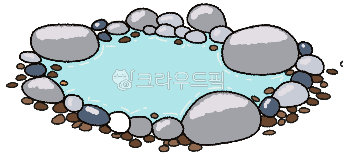 작은연못, 옹달샘, 연못, 돌맹이, 자갈돌, 사진,이미지,일러스트,캘리그라피 - mytuntun작가