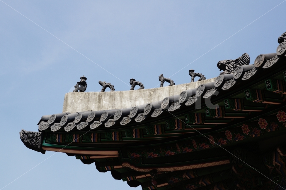 궁,잡상,어처구니,지붕,처마,단청,건축물,건물외관,exterior,building,structure,architecture,construction,한국전통,한국문화,korean traditional,korean culture