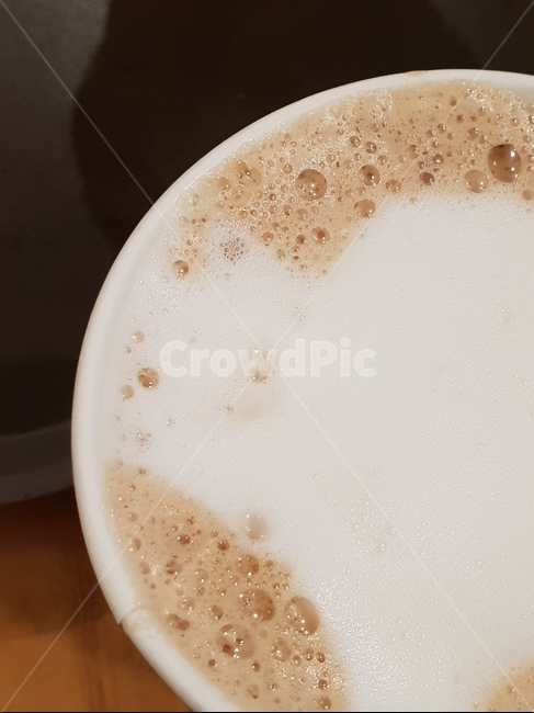 라떼,커파,거품,카페,우유,따뜻한