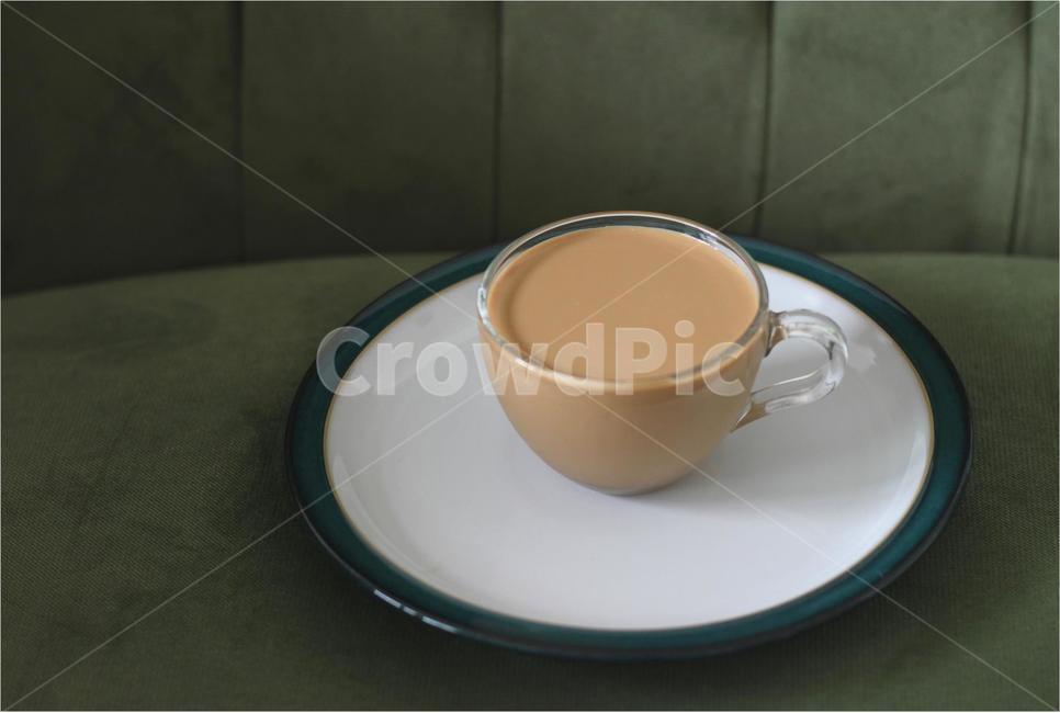 밀크티,milktea,음료,홍차,접시