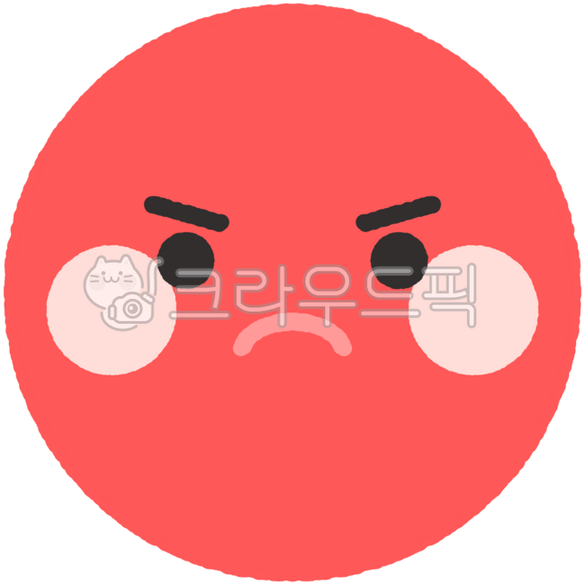Face,face illustration,face character,circle,expression,emotion,expression character,emotion character,face,red,angry,annoyed,fury,mad,displeased,bad mood,upset,emotion expression,emotion illustration,character expression,red,stress,