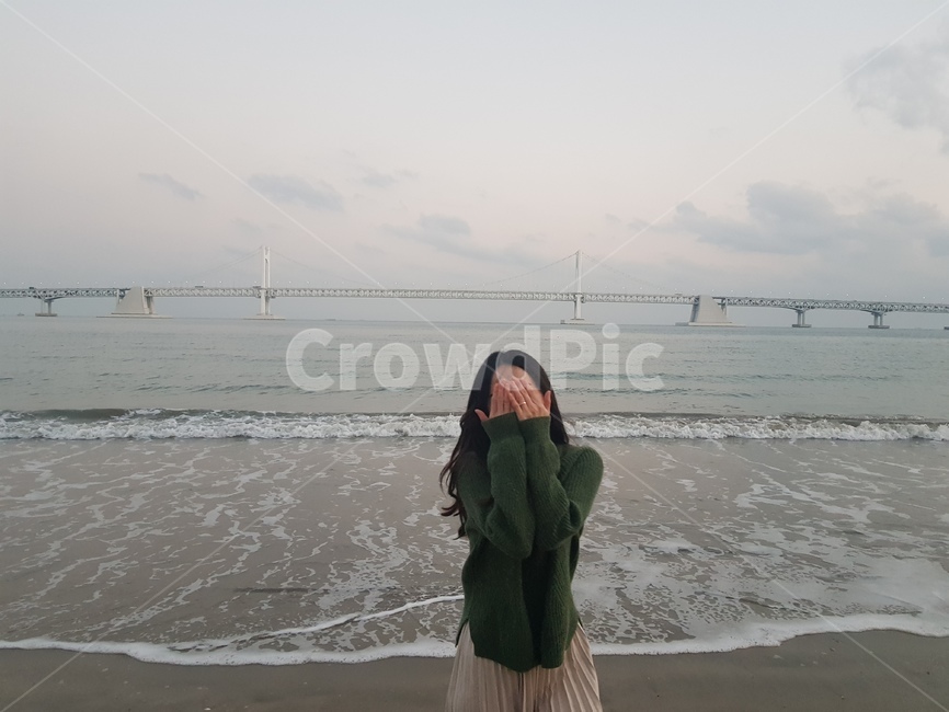 인물,사람,바다,해변,풍경,자연