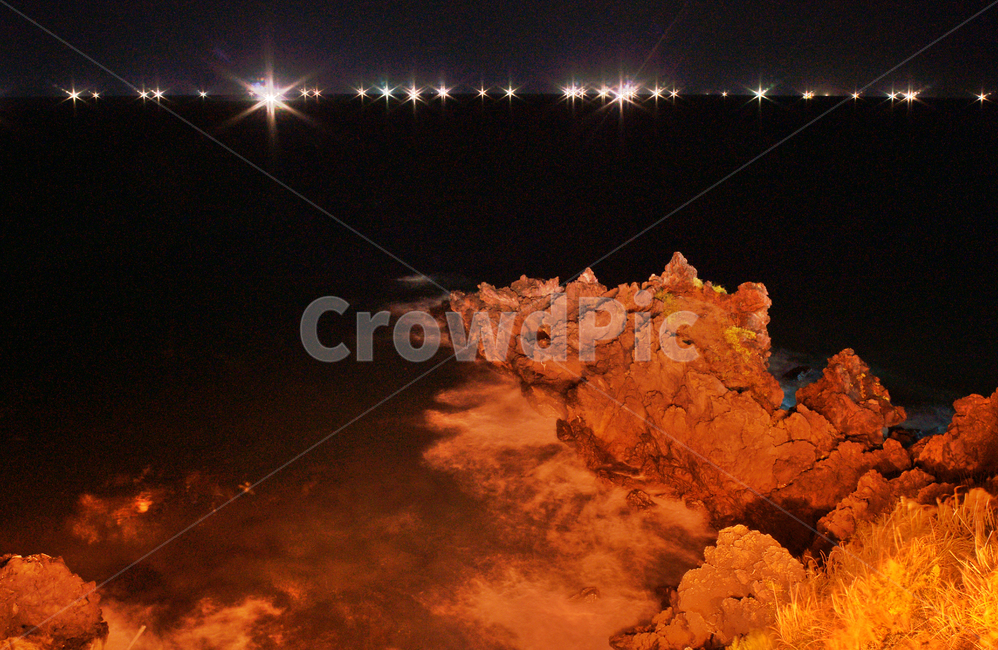 기암괴석,해안,제주,바다,야경,고깃배,조명,자연,풍경,nature,landscape,야경,밤,nightscape,night,flare,플레어,light,빛
