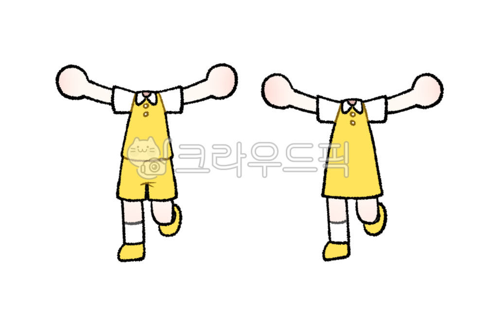 어린이집,유치원,어린이집일러스트,유치원일러스트,일러스트,옷,합성,합성일러스트