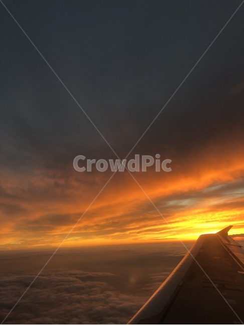 비행,석양,구름,비행기,항공뷰,airplane,sunset,cloud,flight,aviation,여행,travel