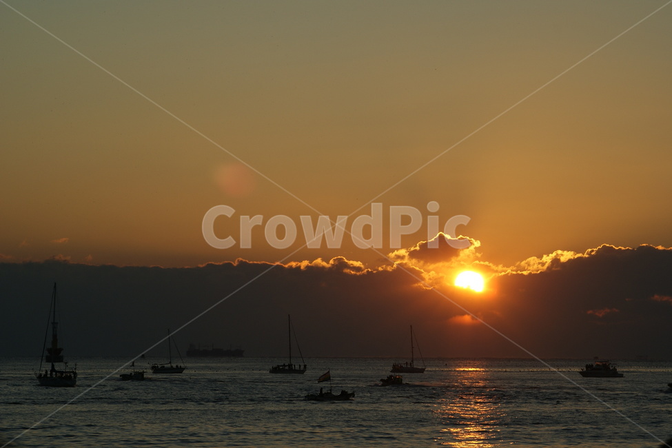 정초,해안,일출,새해,해운대,해변,자연,풍경,nature,landscape,교통,교통수단,traffic,transportation,vehicle,차량,boat,보트,flare,플레어,light,빛,sunlight,햇빛,outdoors,옥외