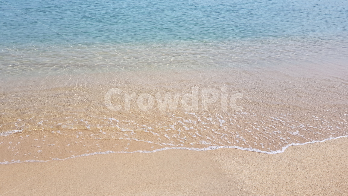 바다,sea,ocean,해변,백사장,모래사장,강릉,피서,휴양,파도,물거품