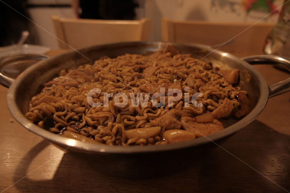 떡볶이,음식,짜파게티,짜장,food,짜장떡볶이
