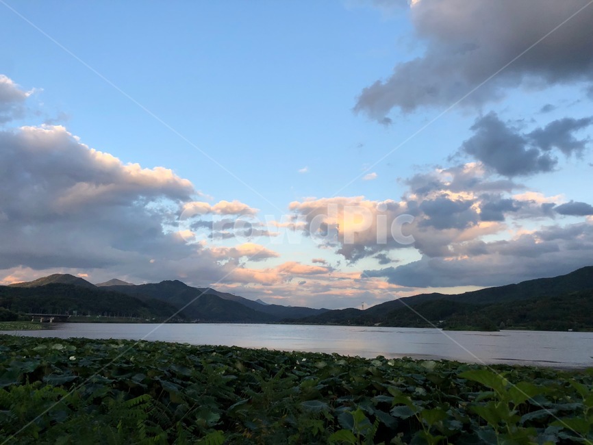 양평,두물머리,두물경,북한강,하늘,구름,자연,풍경,nature,landscape,weather,날씨,outdoors,옥외,cumulus,적운,sky,cloud,land,땅