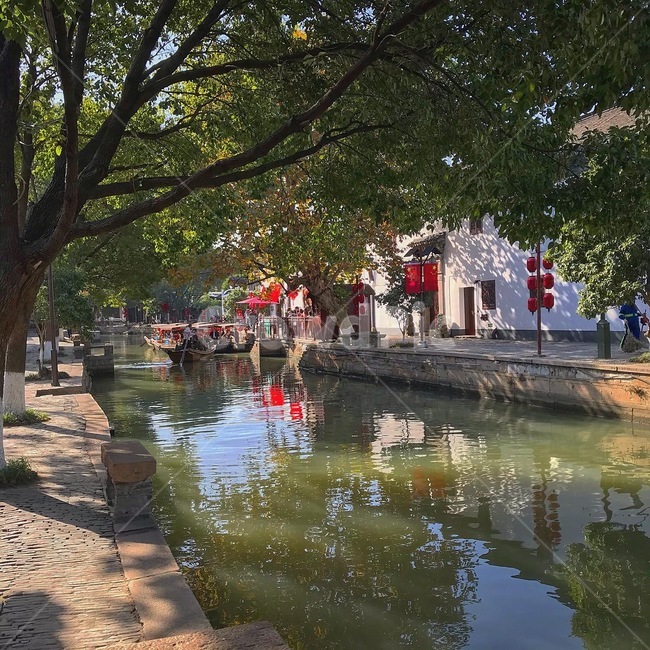 쥬쟈쟈오,주가각,중국,나무,tree,water,물,path,옥외,outdoors,풍경