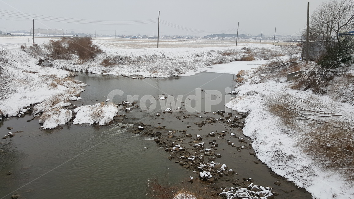 강,눈,자연,돌,시냇물,겨울,겨울,계절,winter,season,시골,마을,풍경,landscape,country,rural,town