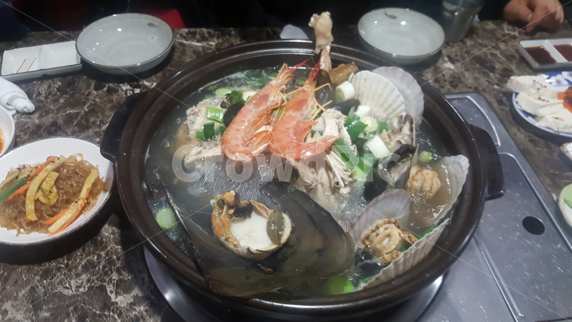 해신탕,해물탕,새우,조개,해산물