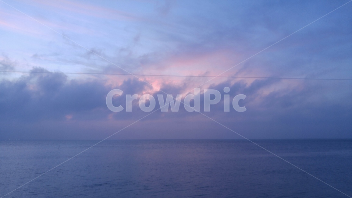 nature,자연,바다,구름,outdoors,sea,푸른바다,잔잔함,날씨,weather,저녁,저녁하늘,하늘