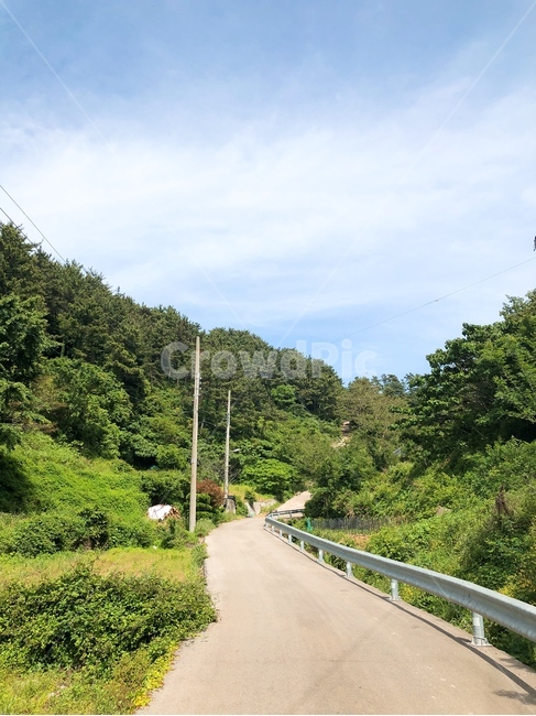 시골,길,산,산길,하늘,풍경,배경
