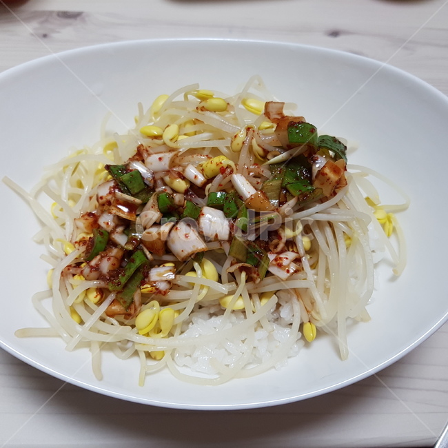 콩나물밥,콩나물,비빔밥,집밥,요리