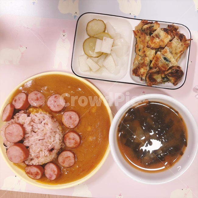 카레라이스,소세지카레라이스,집밥,맛있다,음식