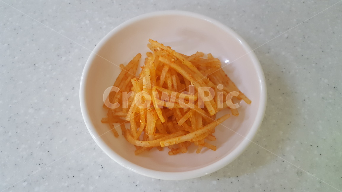 한식,한식조리,한식요리,한식조리기능사,무생채