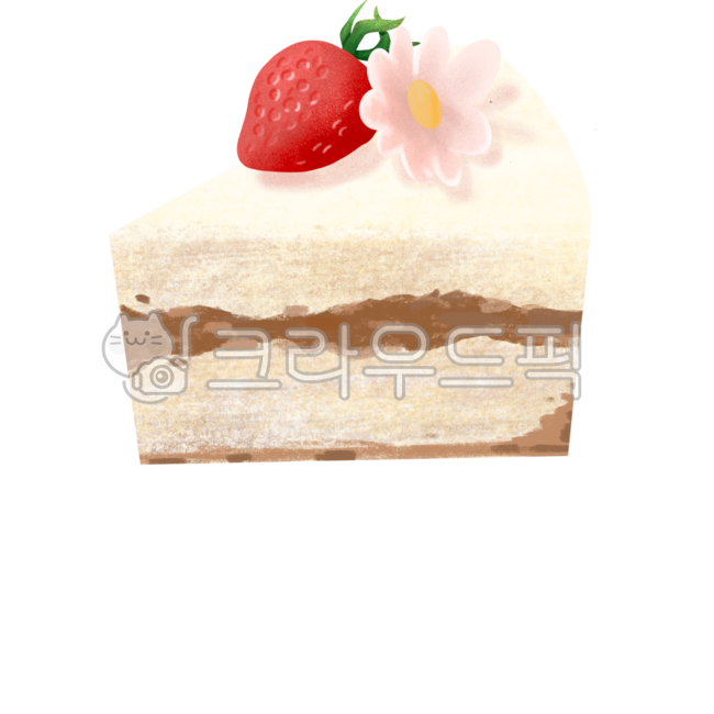 cake,디저트,케이크,food,음식,dessert,딸기케이크,딸기,딸기케일,케잌,일러스트,디저트그림,그림,오일파스텔,png스티커
