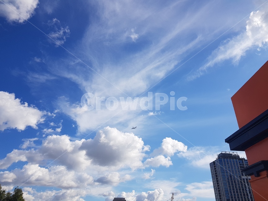 outdoors,비행기,자연,하늘,sky,blue,airplane