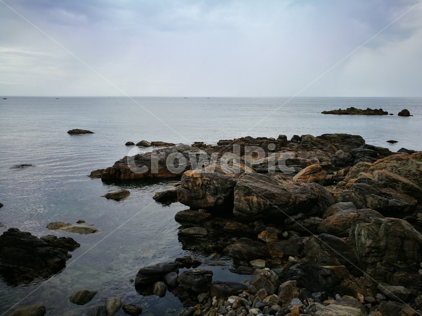 바다,해안,돌섬,바닷가,흐린날바다,자연,풍경,nature,landscape,promontory,곶