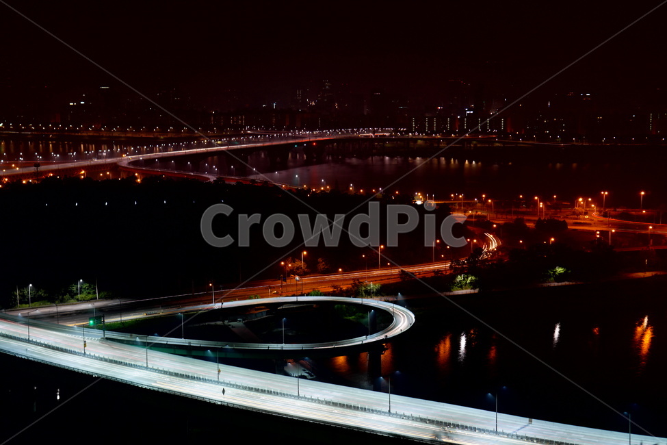 응봉산,동부간선도로,야경,밤,불빛,차,도로,야경,밤,풍경,nightscape,night,landscape,road,freeway,고속 도로