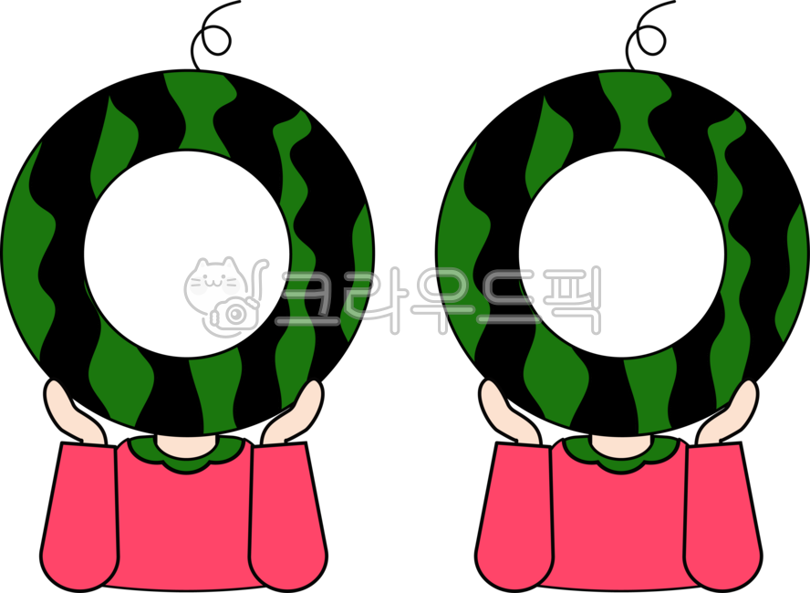 Face composite,summer composite design,watermelon,watermelon composite design,watermelon illustration,summer,kindergarten,daycare,composite design,summer environment board,environment board,summer,fruit,flower stand