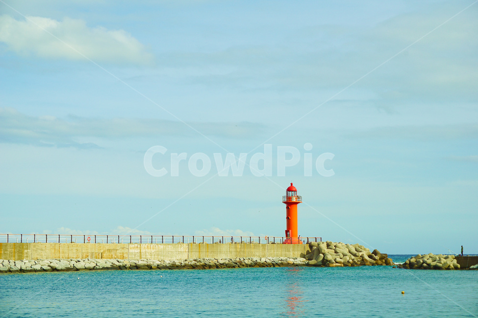 등대,lighthouse,바다,선명한,하늘,등대,lighthouse