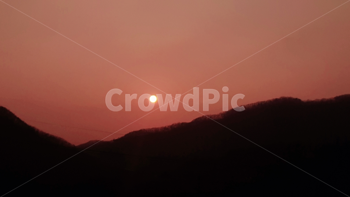석양,자연,outdoors,옥외,sky,태양,sun,하늘