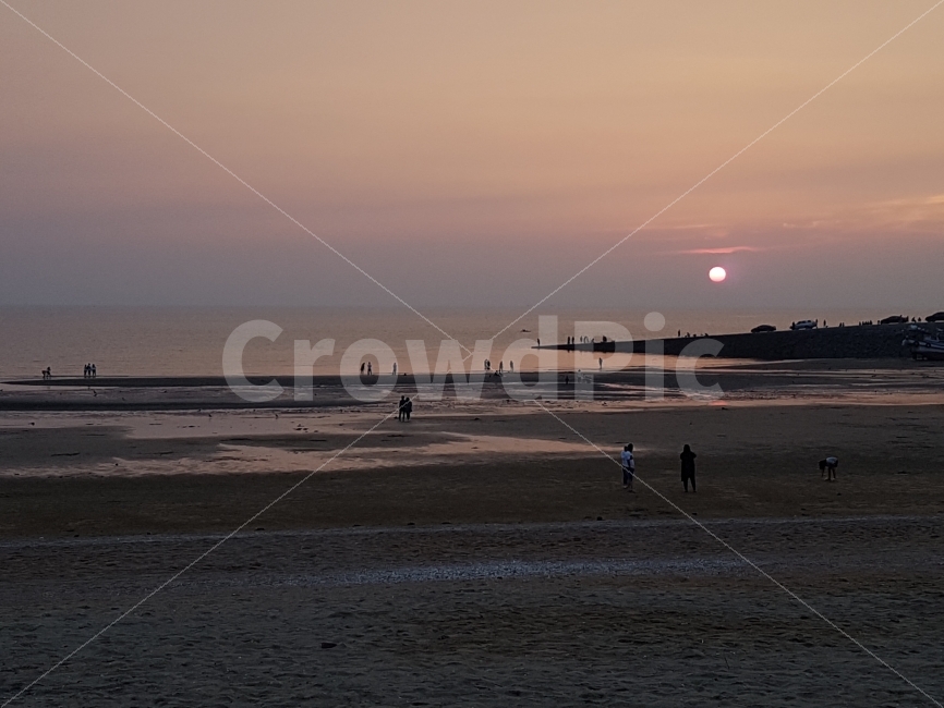 일몰,을왕리,석양,쓸쓸함,모래사장,자연,풍경,nature,landscape,해변,바다,beach,sea,sunlight,햇빛