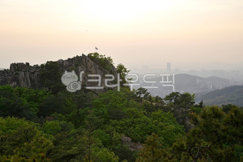 관악산,도심풍경,도시,서울도심풍경,자연,산,일몰