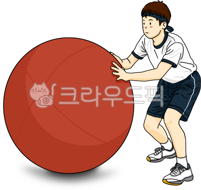 운동회,체육대회,학생,남학생,초등학생,중학생,고등학생,공굴리기,공,게임,체육,체육시간,운동화,체육복