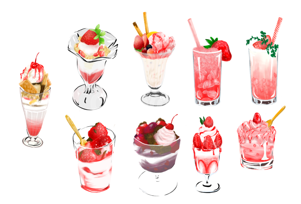아이스크림,일러스트,아이스크림일러스트,딸기,딸기일러스트,디저트,디저트일러스트,illustration,strawberryillustration,dessert,dessertillustrartion,icecream,icecreamillustration,디저트,간식,후식,dessert,snack,그래픽,일러스트레이션,graphic,illustration