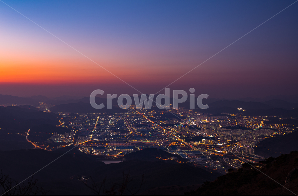 자연,경치,풍경,일몰,노을,석양,도시,야경,창원,매직아워,야경,밤,풍경,nightscape,night,landscape