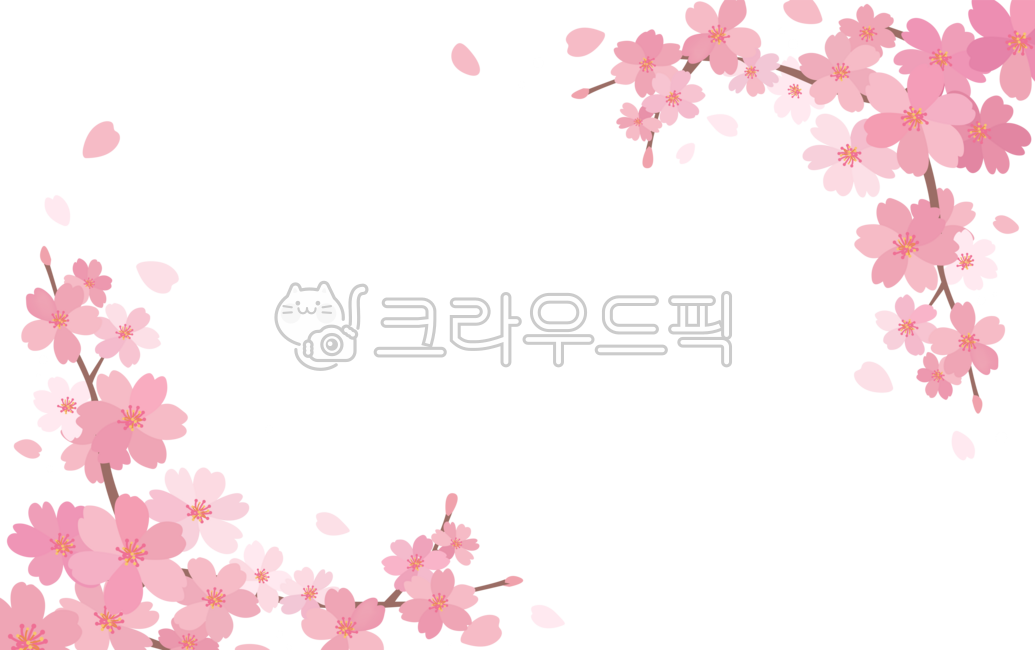 벚꽃,벚꽃이미지,벚꽃일러스트,봄이미지,봄일러스트,배경,백그라운드,오브젝트,디자인소스,소스,장식,데코,식물,잎사귀,봄꽃,꽃,자연,화사한,벚나무,나무,봄,계절,봄맞이,꽃잎,꽃무늬,풍경,분홍색