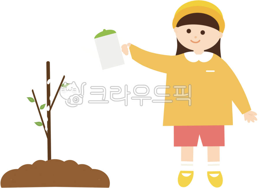 Arbor Day,environmental image,Earth Day,nature,environment,nature conservation,earth,tree planting,watering can,children,environmental protection,environment day,girl