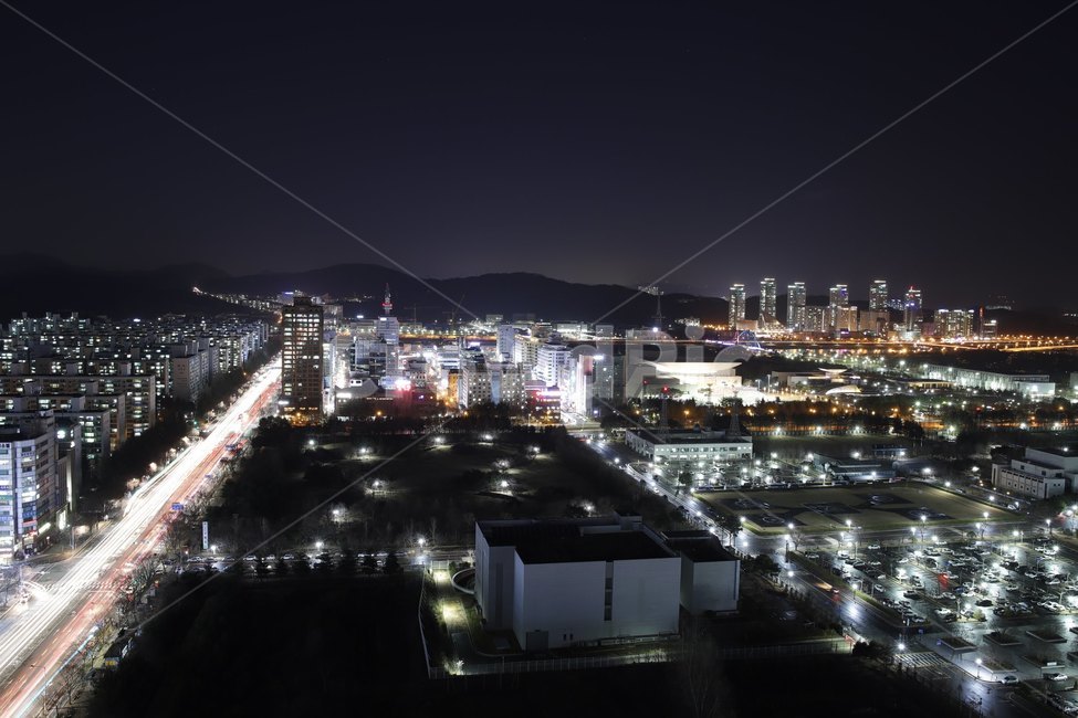 자연,옥외,경치,풍경,야경,대전,엑스포,야경,밤,풍경,nightscape,night,landscape,outdoors,nature,scenery,aerial view,조감도